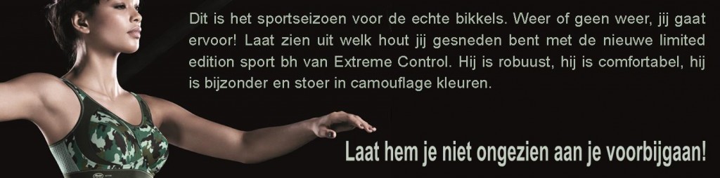 Limited Edition van de Extreme Control sport bh